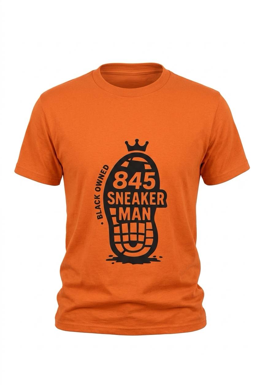 845 Signature Tee — Orange