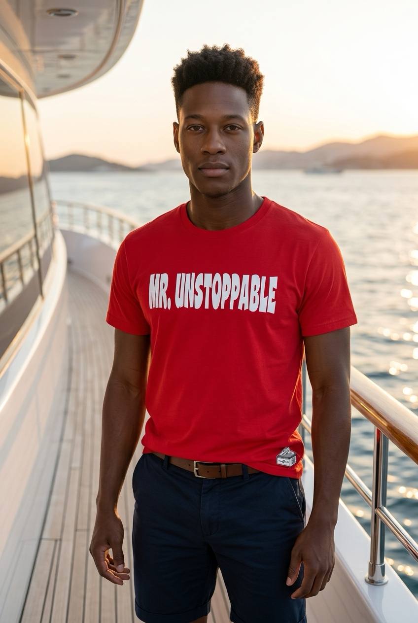 Mr. Unstoppable Tee — Red